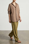 orlando striped cotton poplin shirt