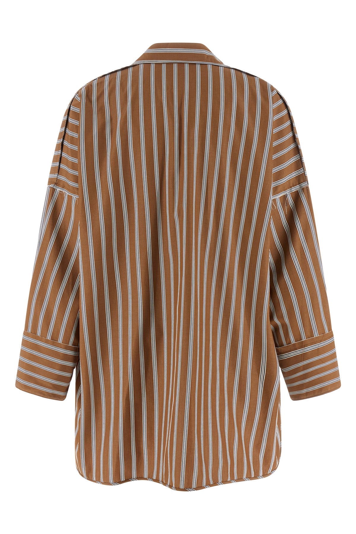 orlando striped cotton poplin shirt