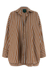 orlando striped cotton poplin shirt