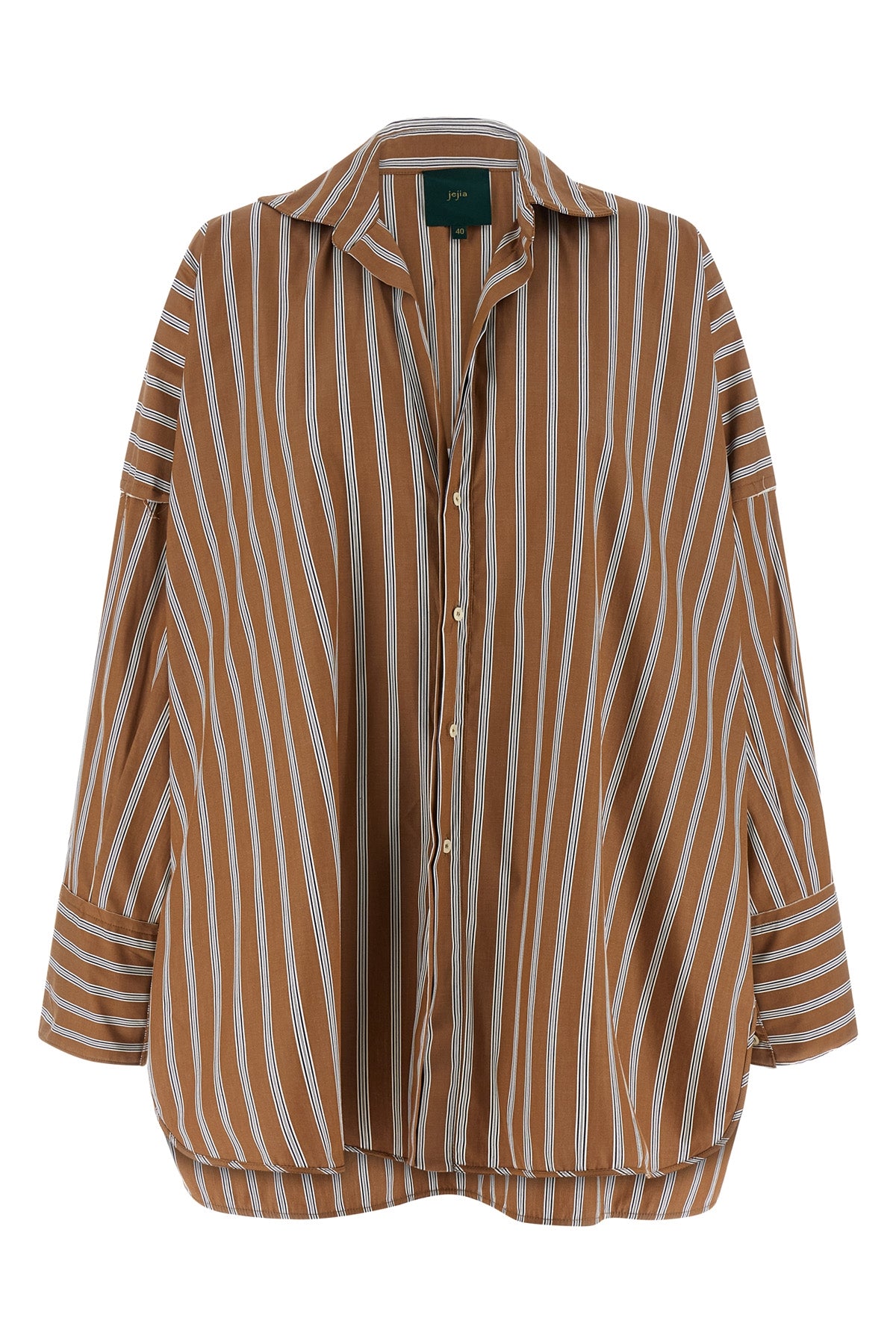 orlando striped cotton poplin shirt