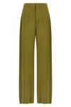 jean silk trousers