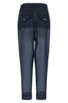 giulio semi-transparent silk trousers