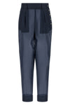 giulio semi-transparent silk trousers