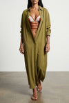 long antoine silk dress