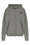 cotton mélange jersey hoodie