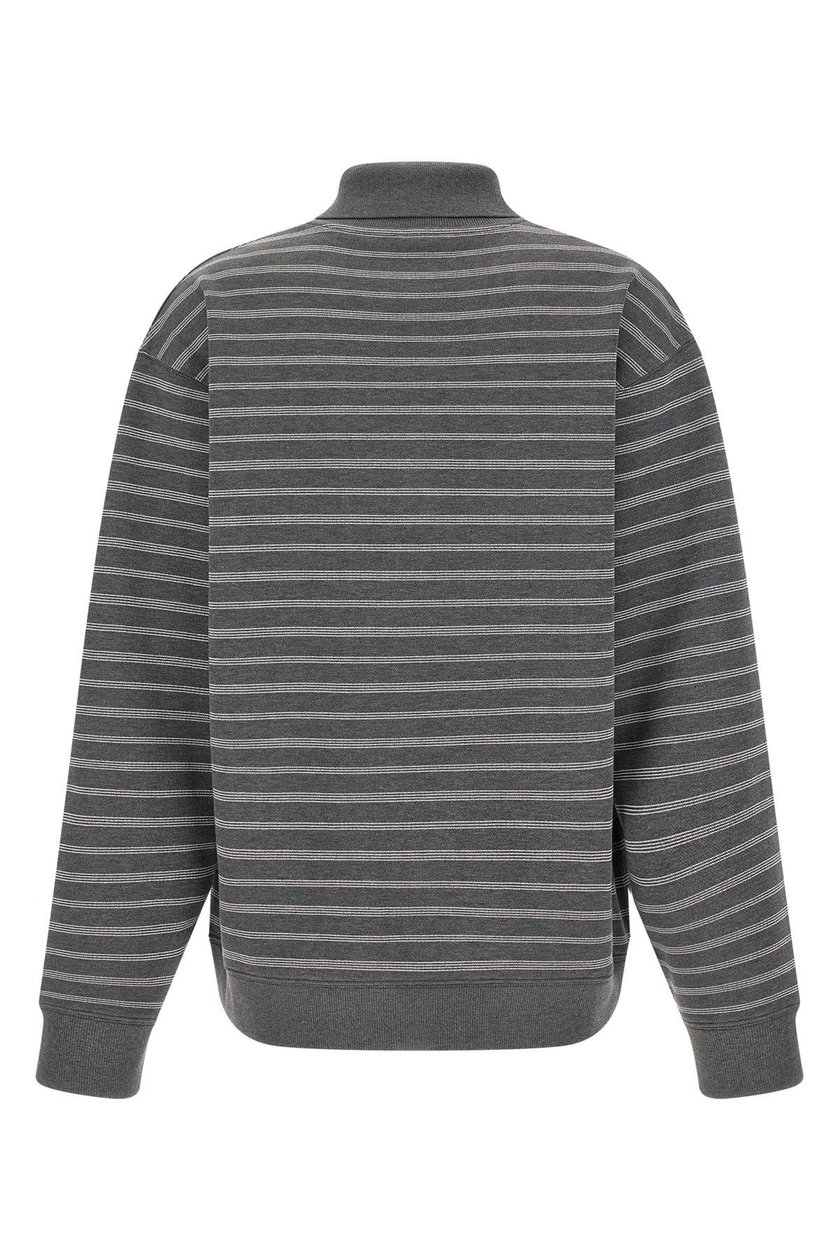 the miu miu striped polo shirt redefines casual luxury through a precise sartori