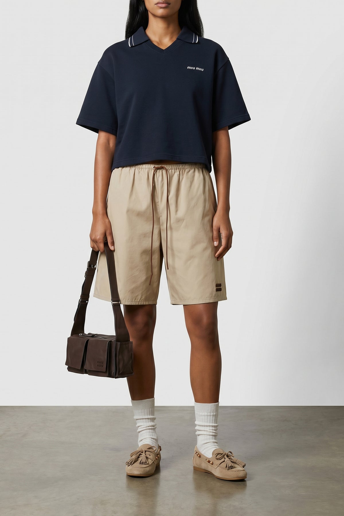 sweatshirt in heavy brushed cotton