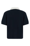 the miu miu cotton piqué polo shirt redefines casual dress codes through meticul