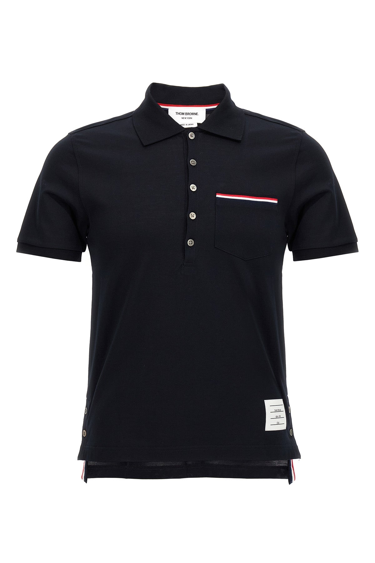 piqué cotton polo shirt