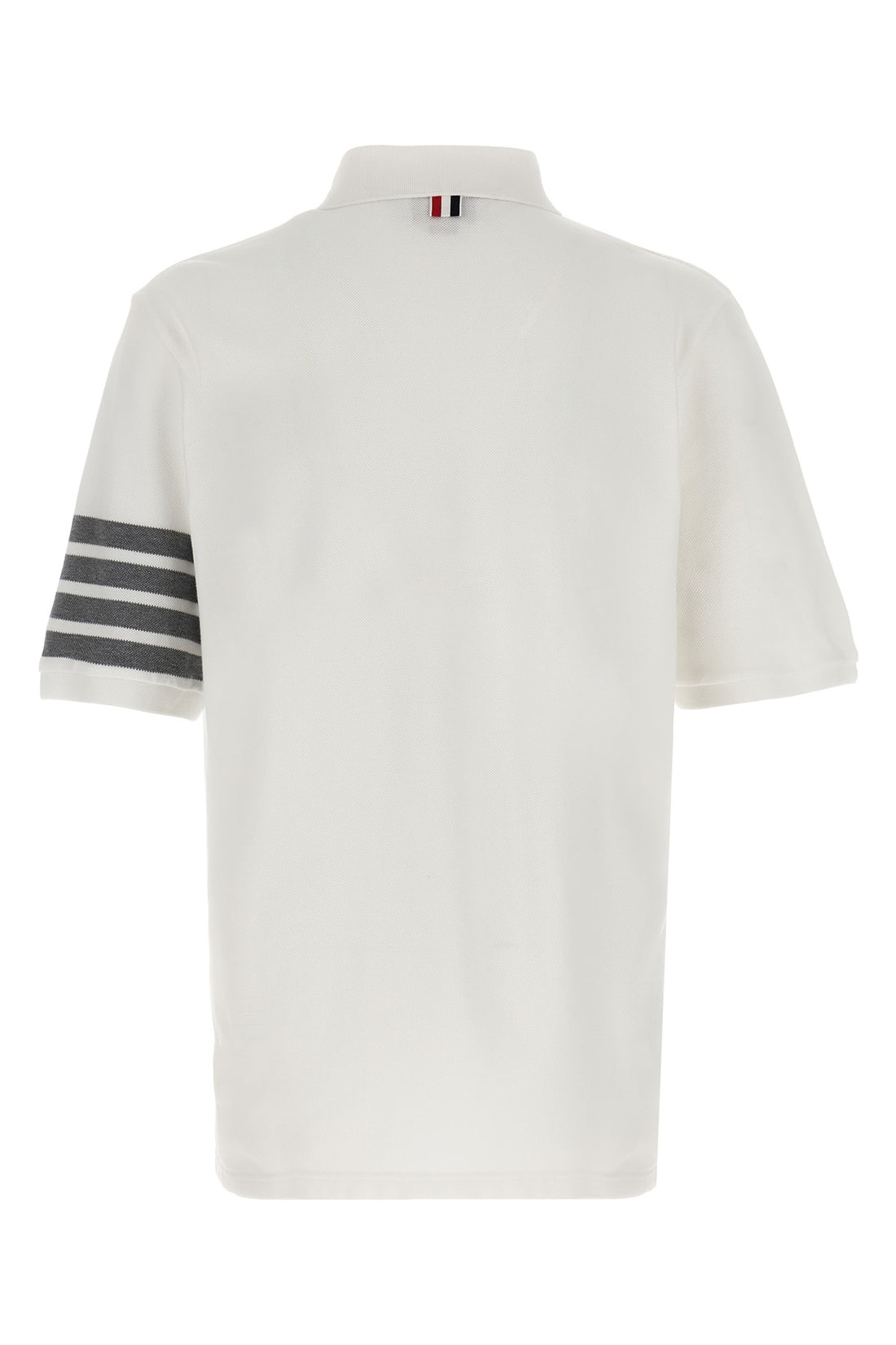 THOM BROWNE 1 cotton piqué polo shirt