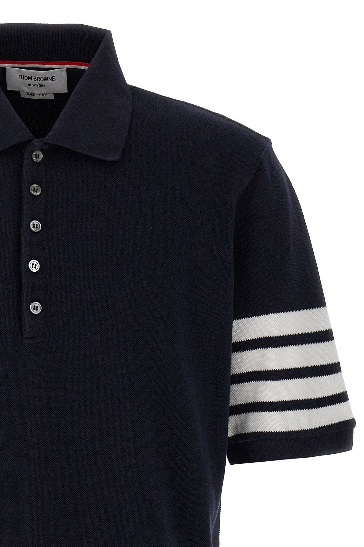 cotton piqué polo shirt