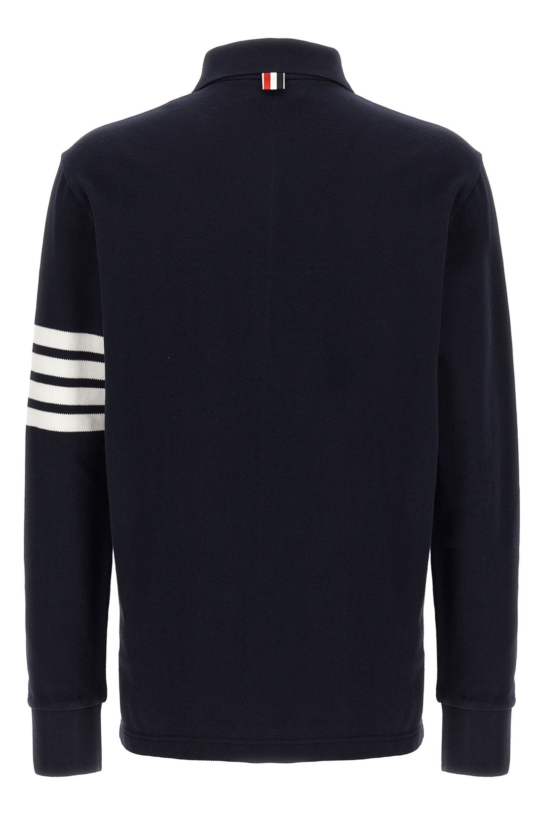 THOM BROWNE 1 cotton piqué polo shirt