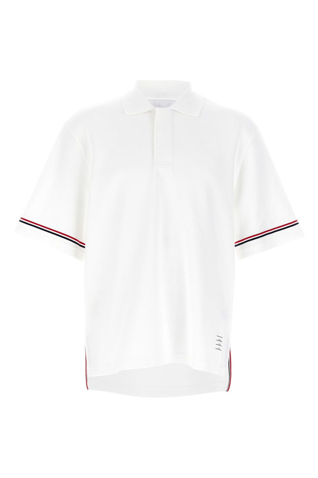 THOM BROWNE 1 rugby cotton polo shirt