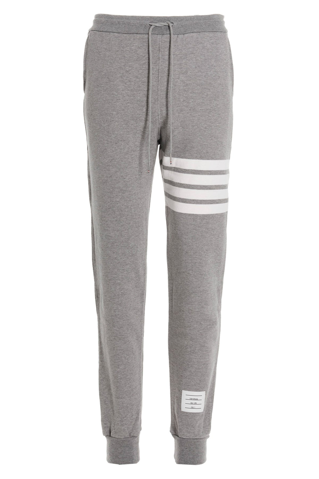 THOM BROWNE 5 4 bar cotton joggers