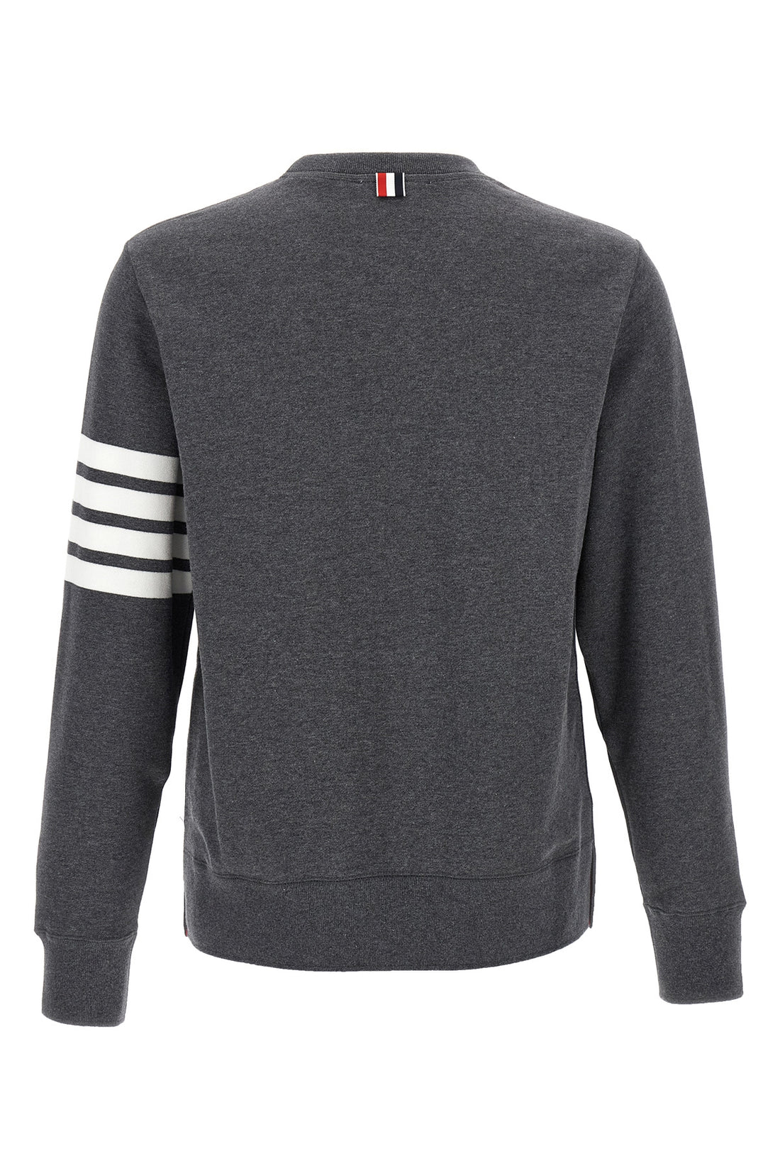 THOM BROWNE 2 classic loopback 4-bar brushed cotton sweatshirt