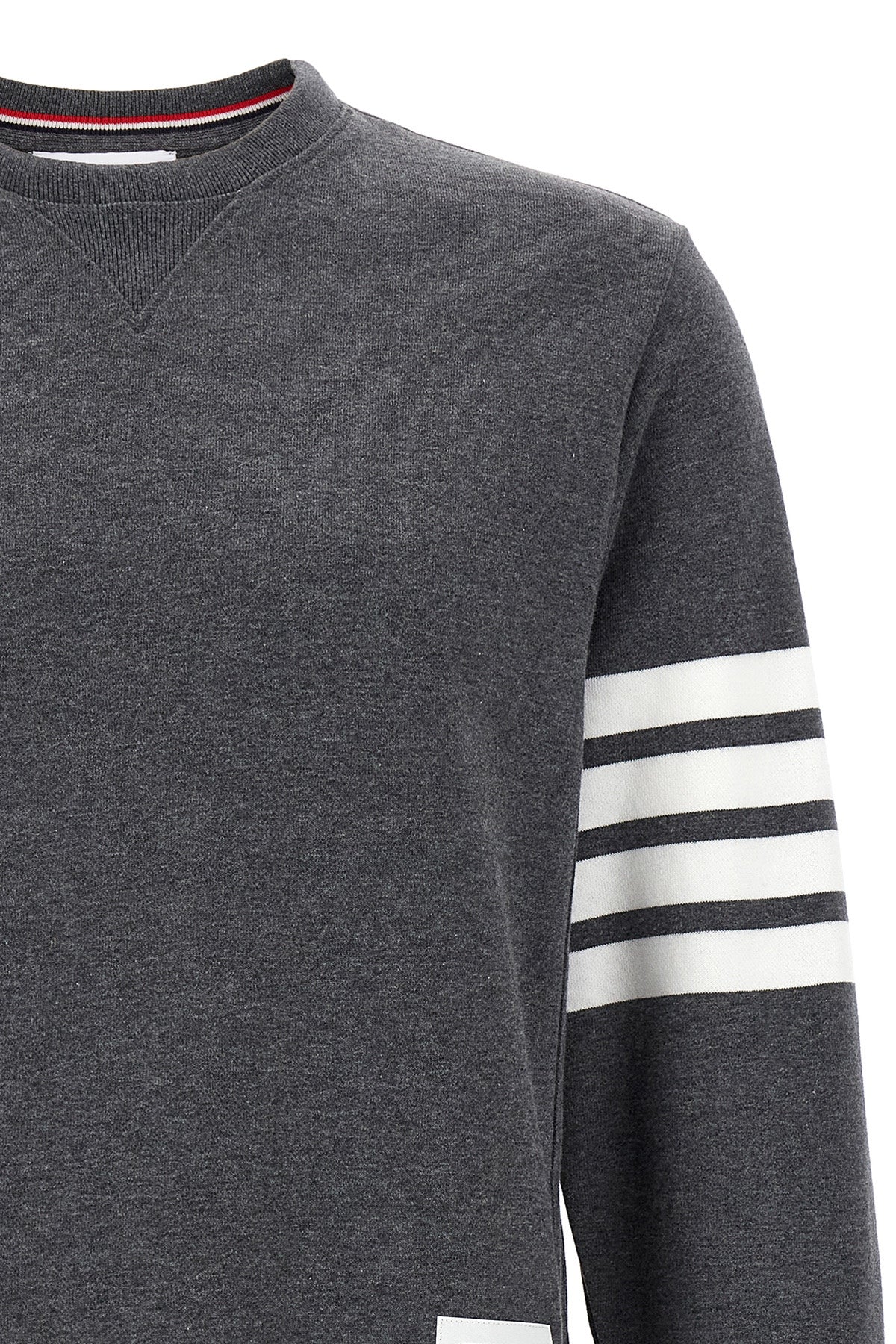 classic loopback 4-bar brushed cotton sweatshirt