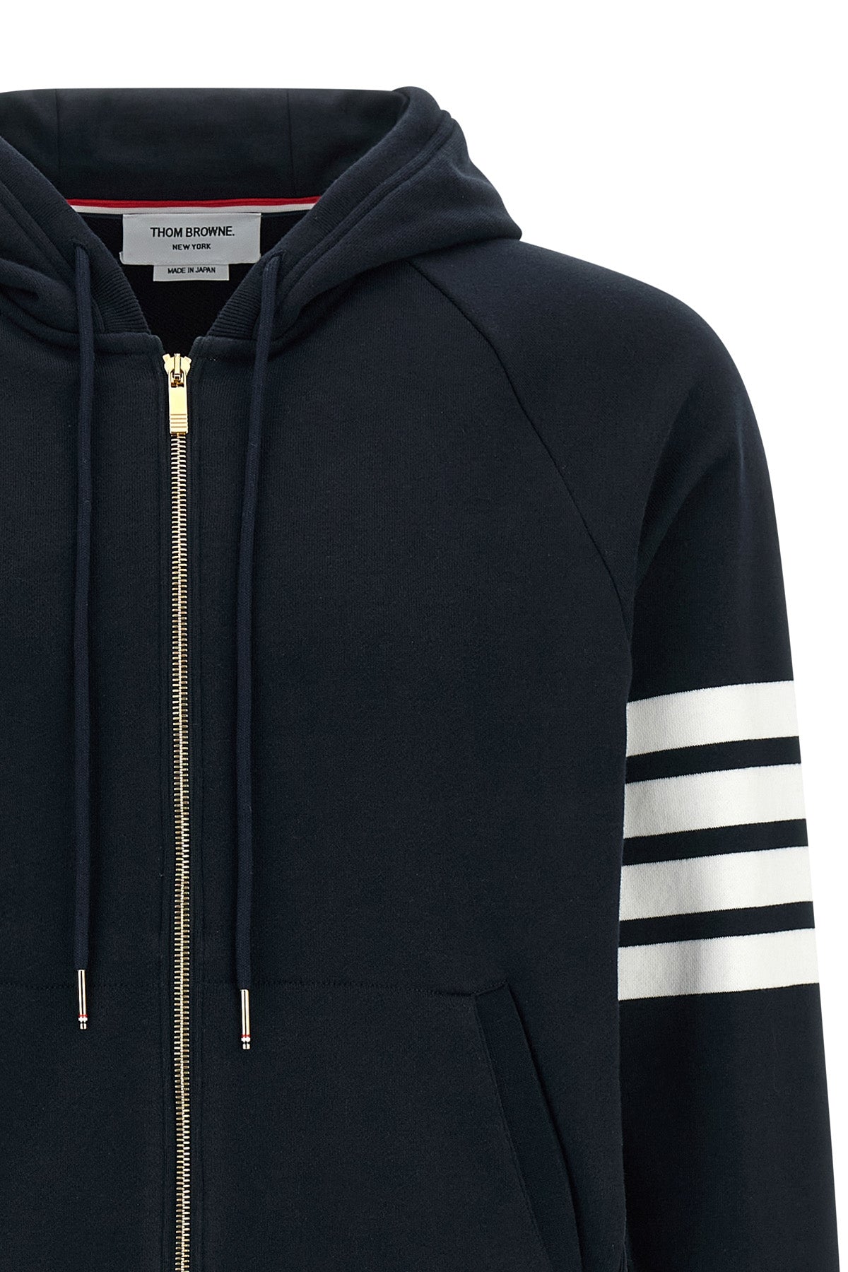 4 bar cotton hoodie