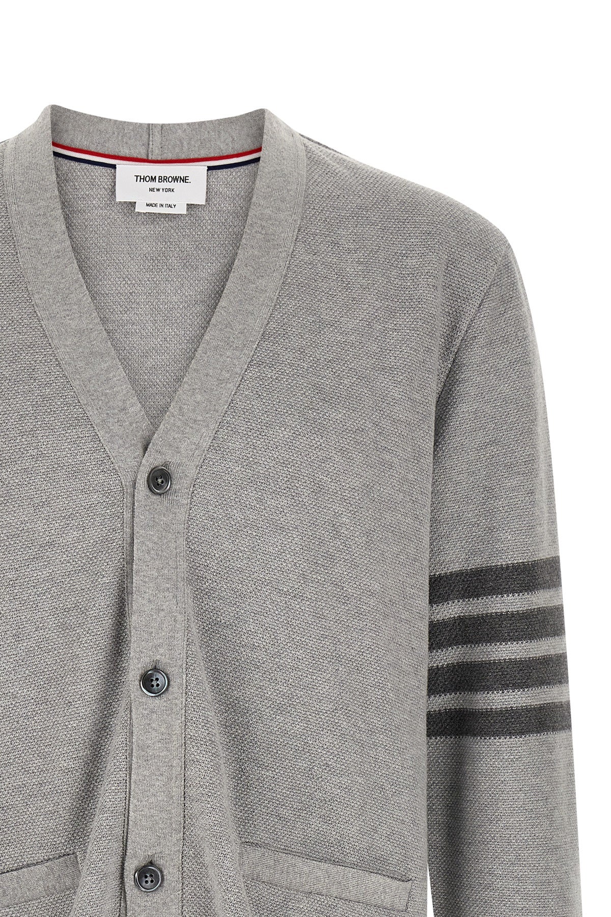 honeycomb cotton cardigan
