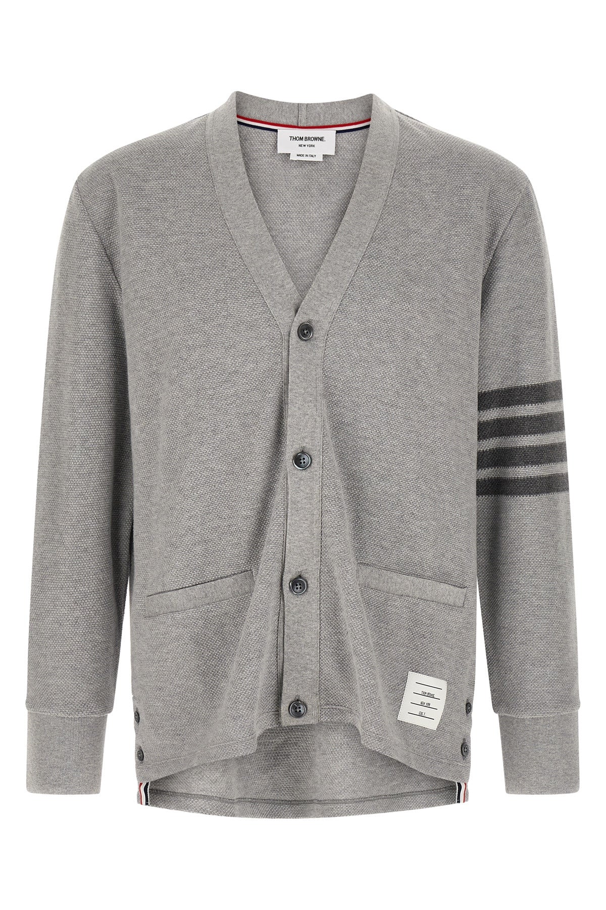 honeycomb cotton cardigan