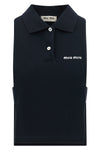 polo top in lightweight cotton piquet