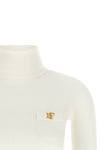 the elisabetta franchi turtleneck sweater defines a new concept of everyday luxu