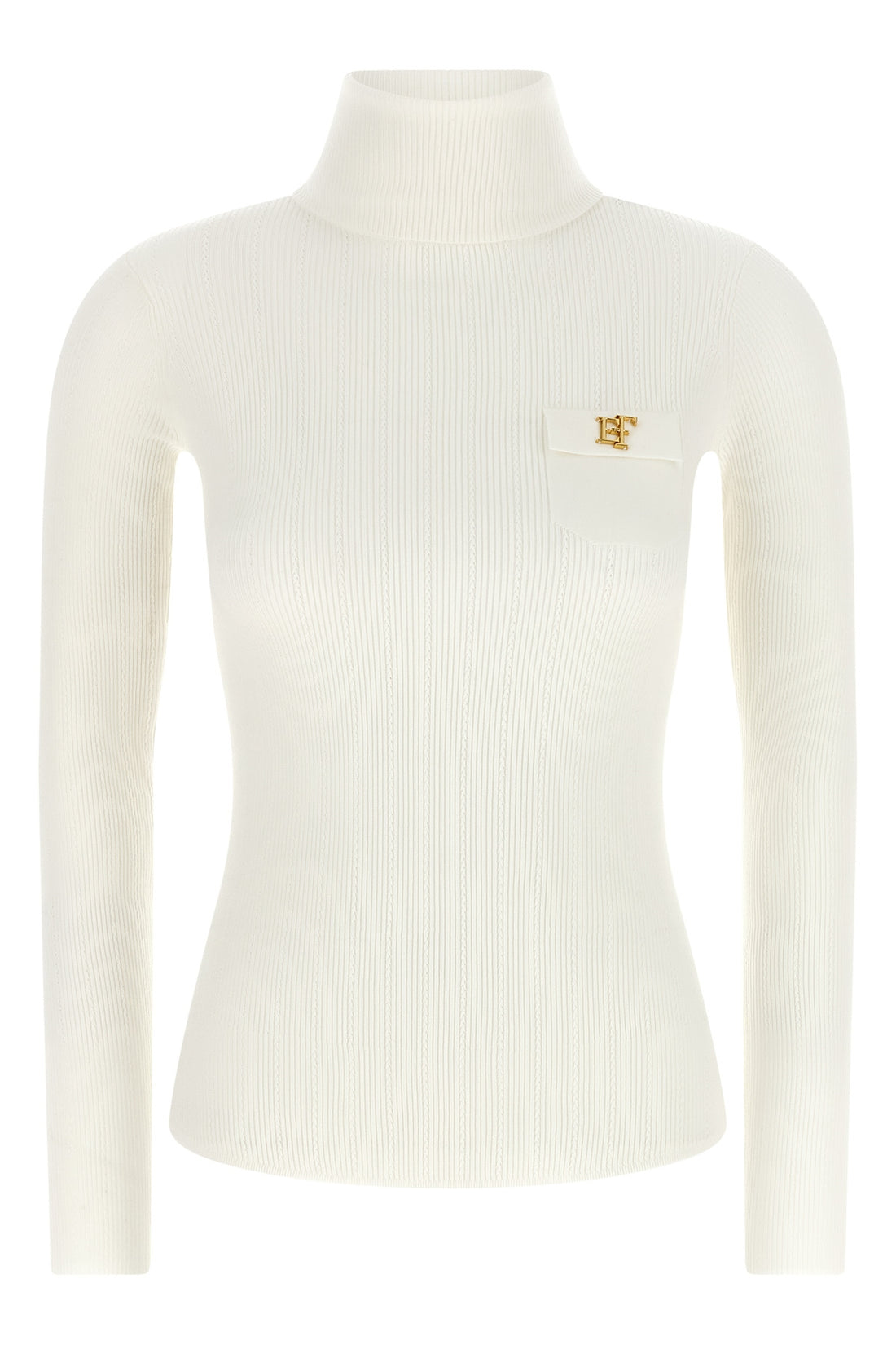 ELISABETTA FRANCHI 38 the elisabetta franchi turtleneck sweater defines a new concept of everyday luxu
