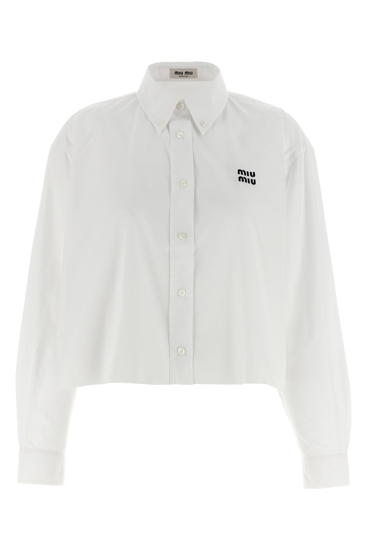 button-down cotton poplin shirt