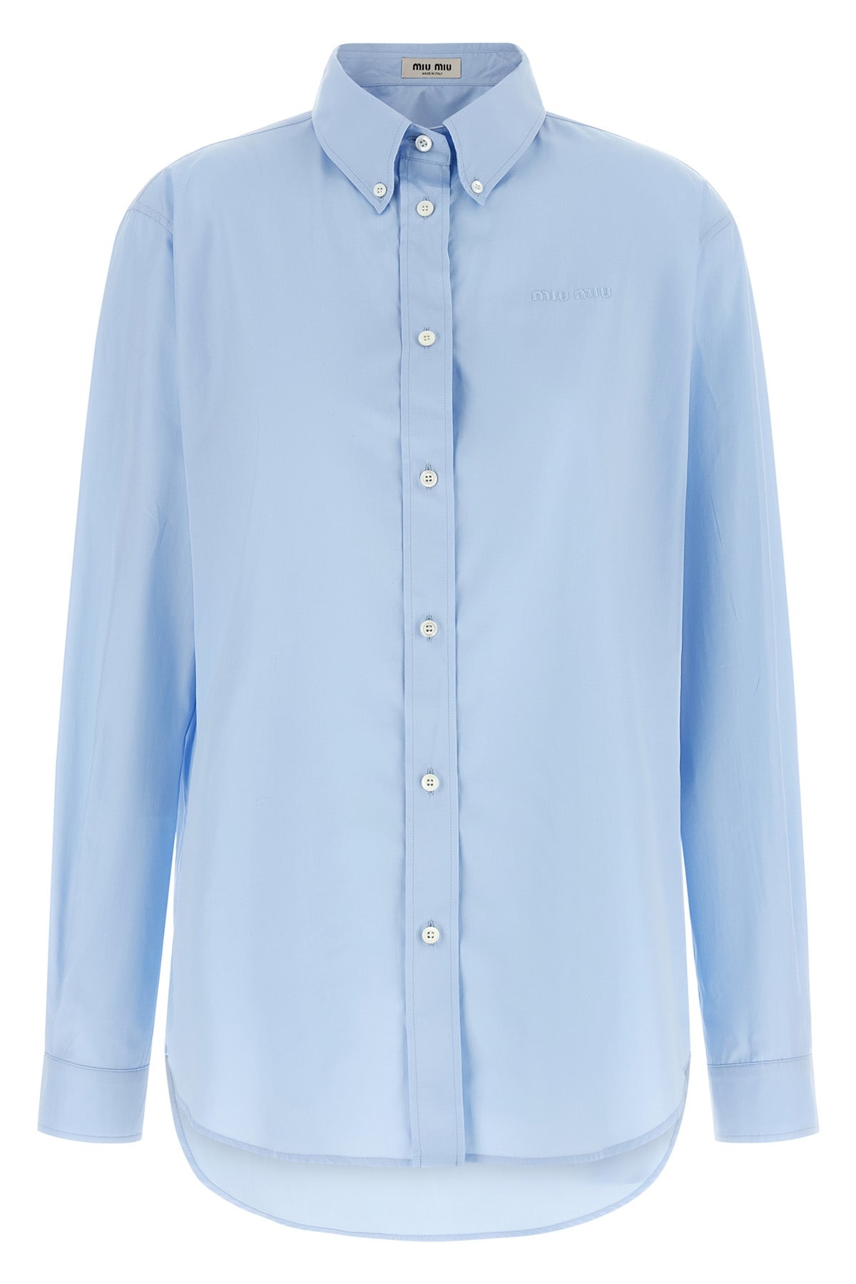 button-down cotton poplin shirt