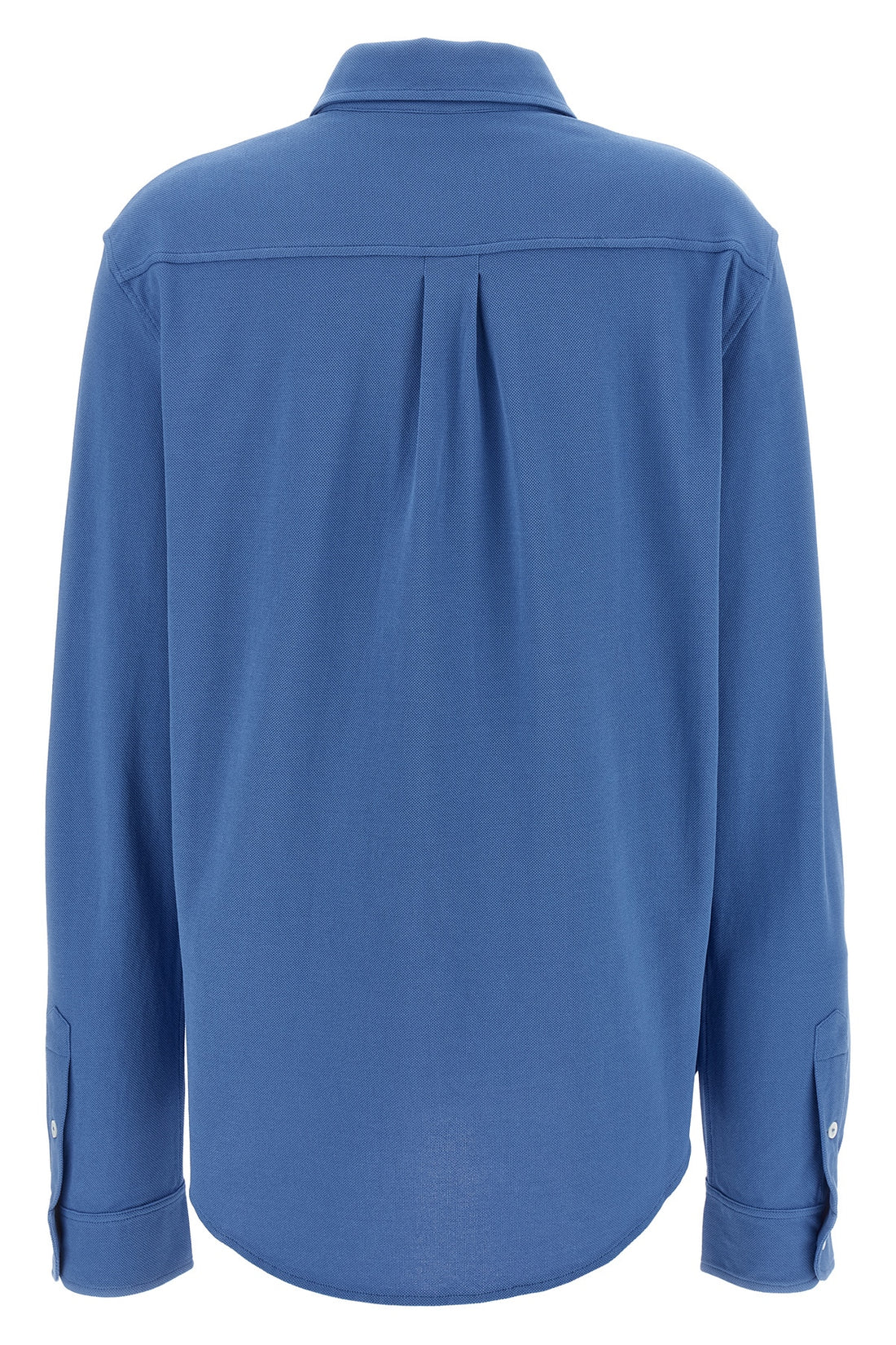 MIU MIU 44 piqué cotton shirt