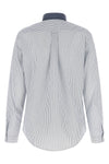 the miu miu pure cotton shirt redefines the codes of classic tailoring through a
