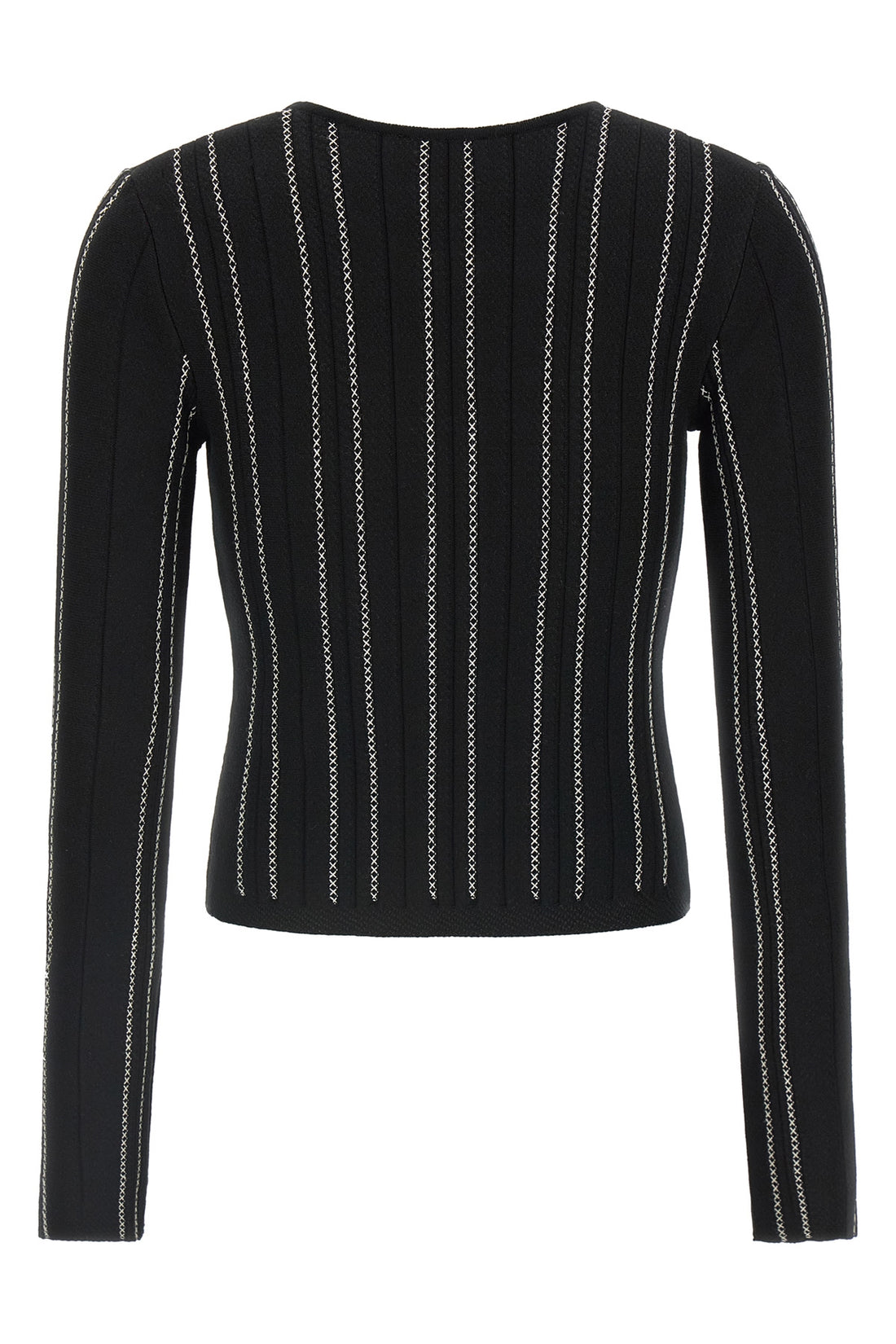 ELISABETTA FRANCHI 40 the elisabetta franchi cardigan stands out for a sartorial construction defined