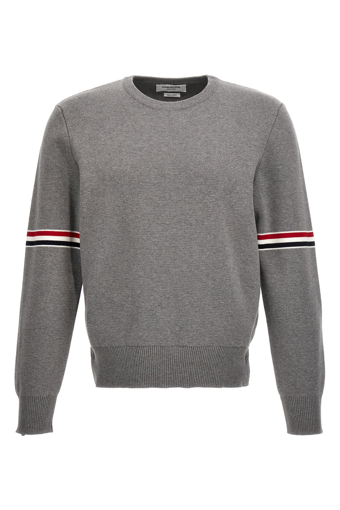 THOM BROWNE 3 thick cotton classic sweater