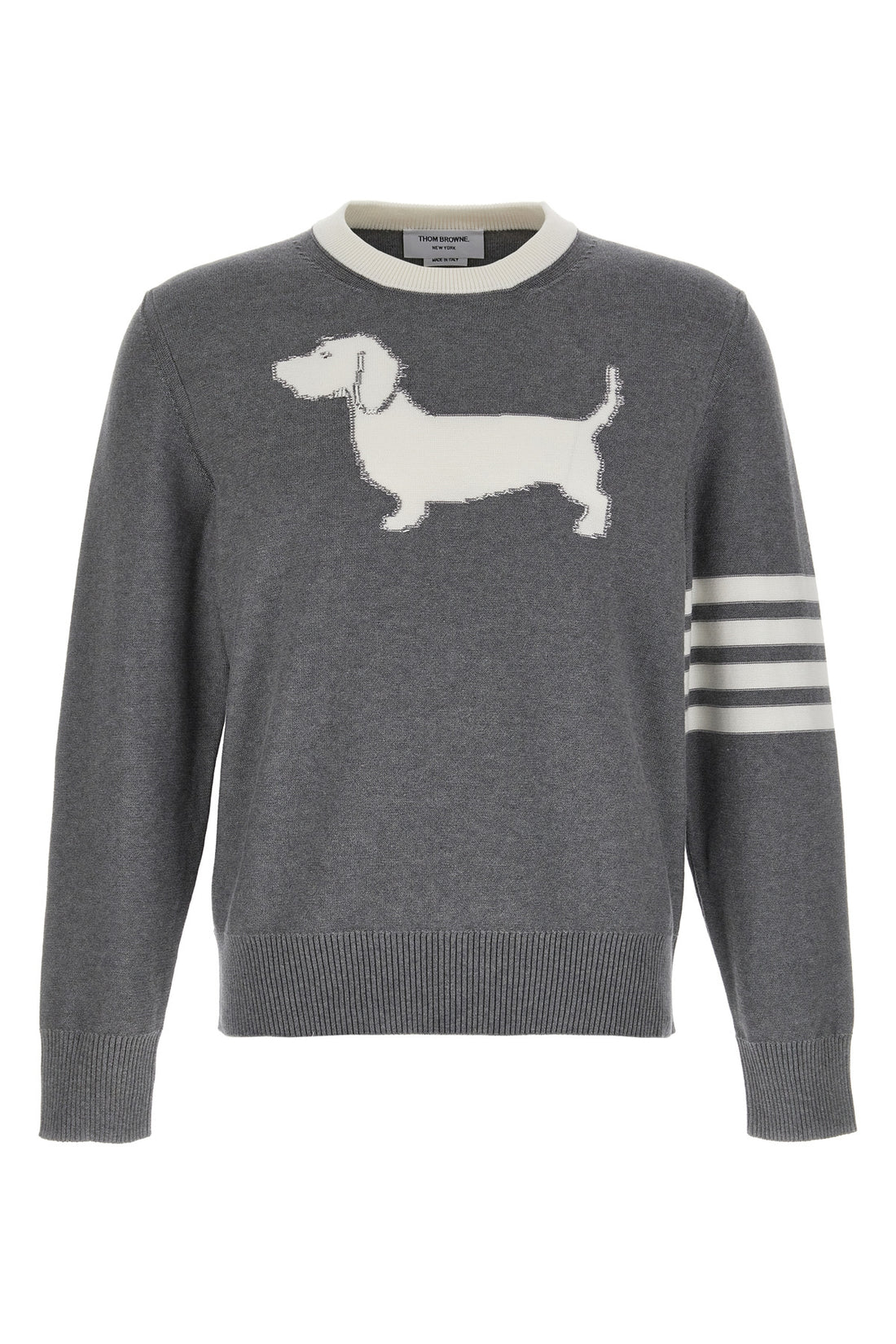 THOM BROWNE 3 4-bar hector cotton sweater