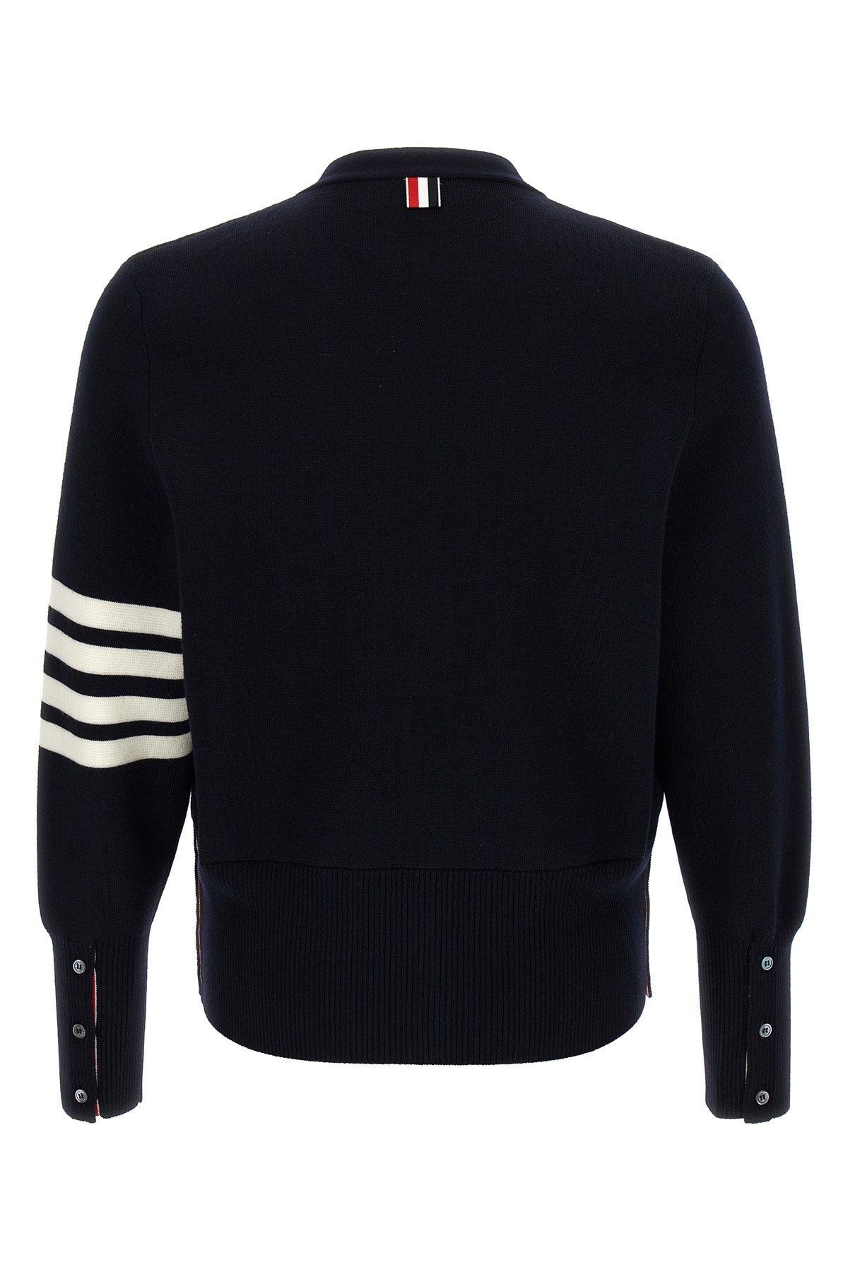 milan stitch virgin wool cardigan