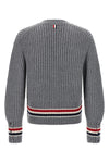 ribbed cashmere cardigan