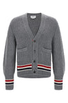 ribbed cashmere cardigan