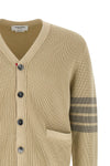 garment dye cotton knit cardigan