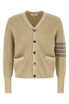 garment dye cotton knit cardigan
