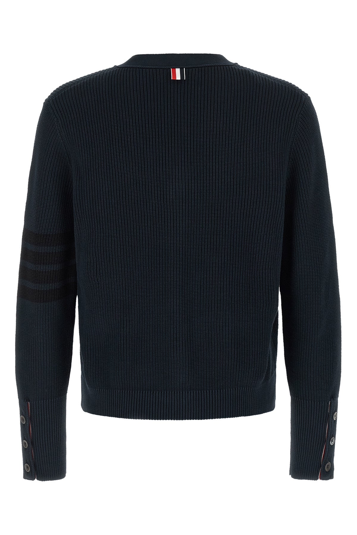 garment dye cotton knit cardigan
