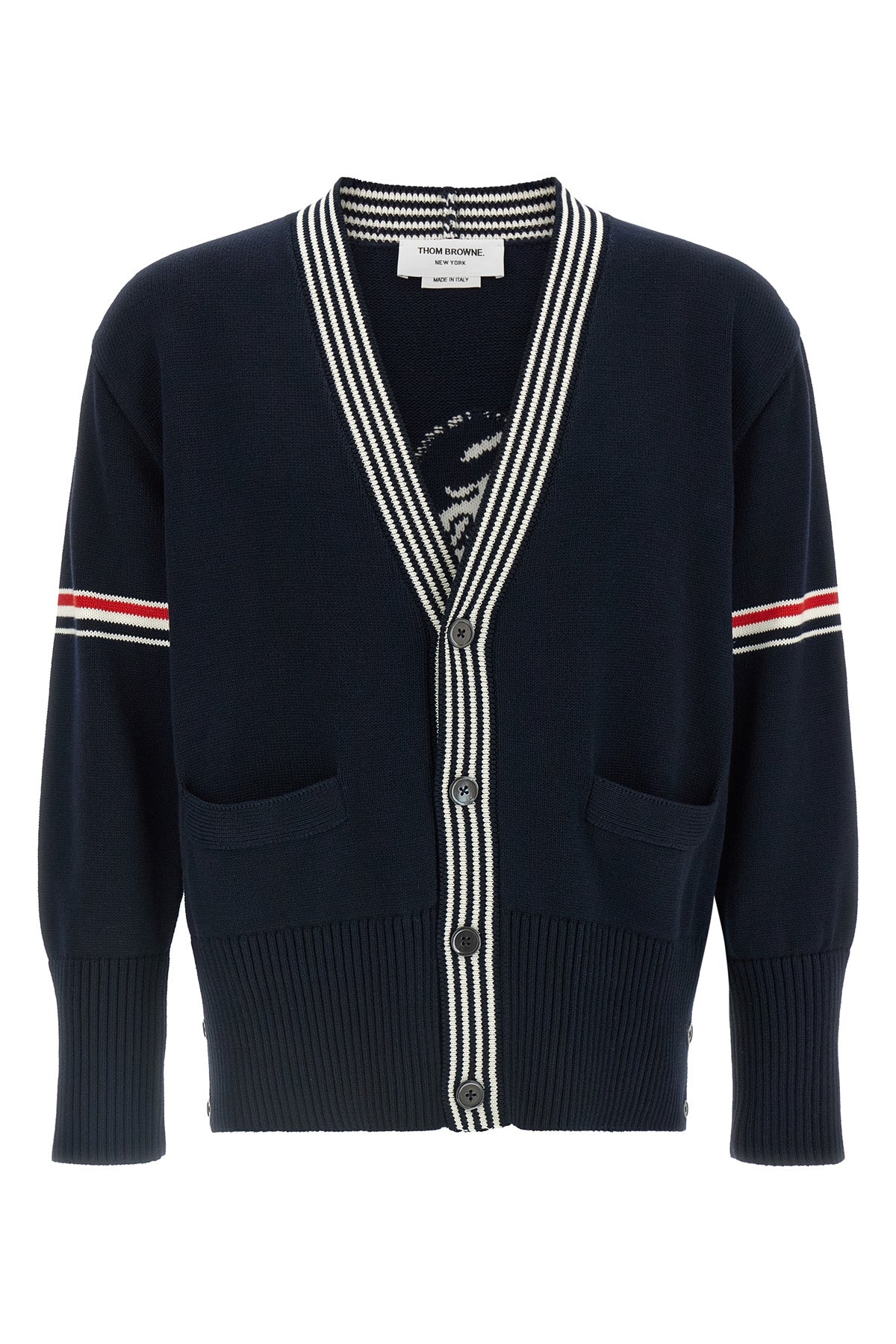 the thom browne cardigan