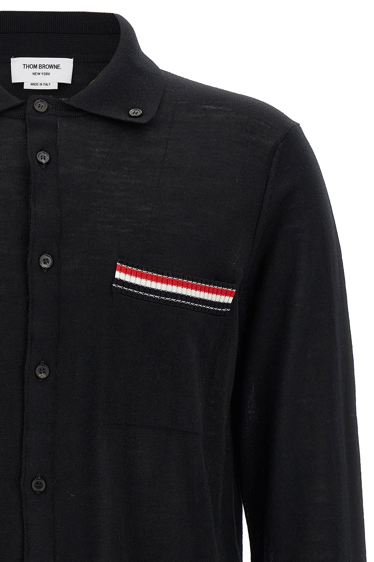 button down wool cardigan
