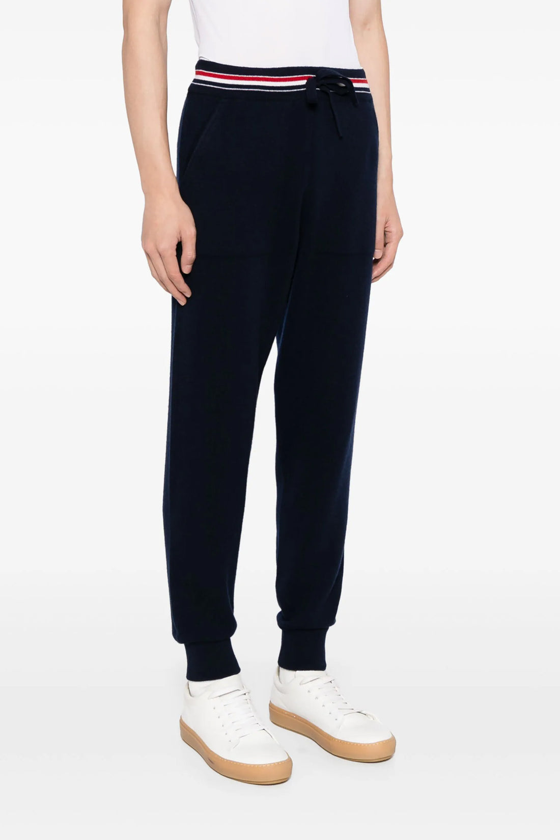 THOM BROWNE 3 cashmere joggers