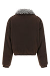 fleece down jacket