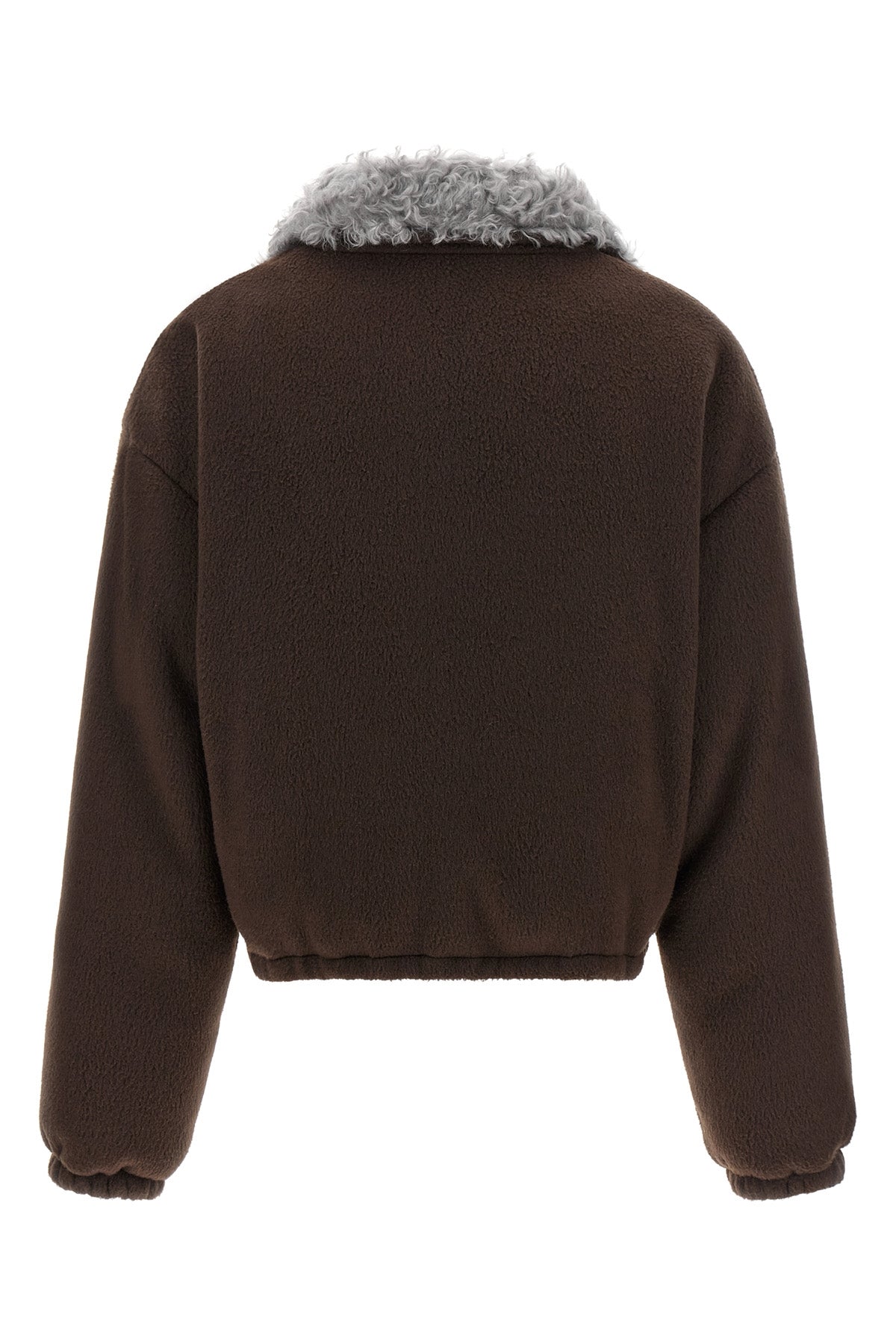 fleece down jacket