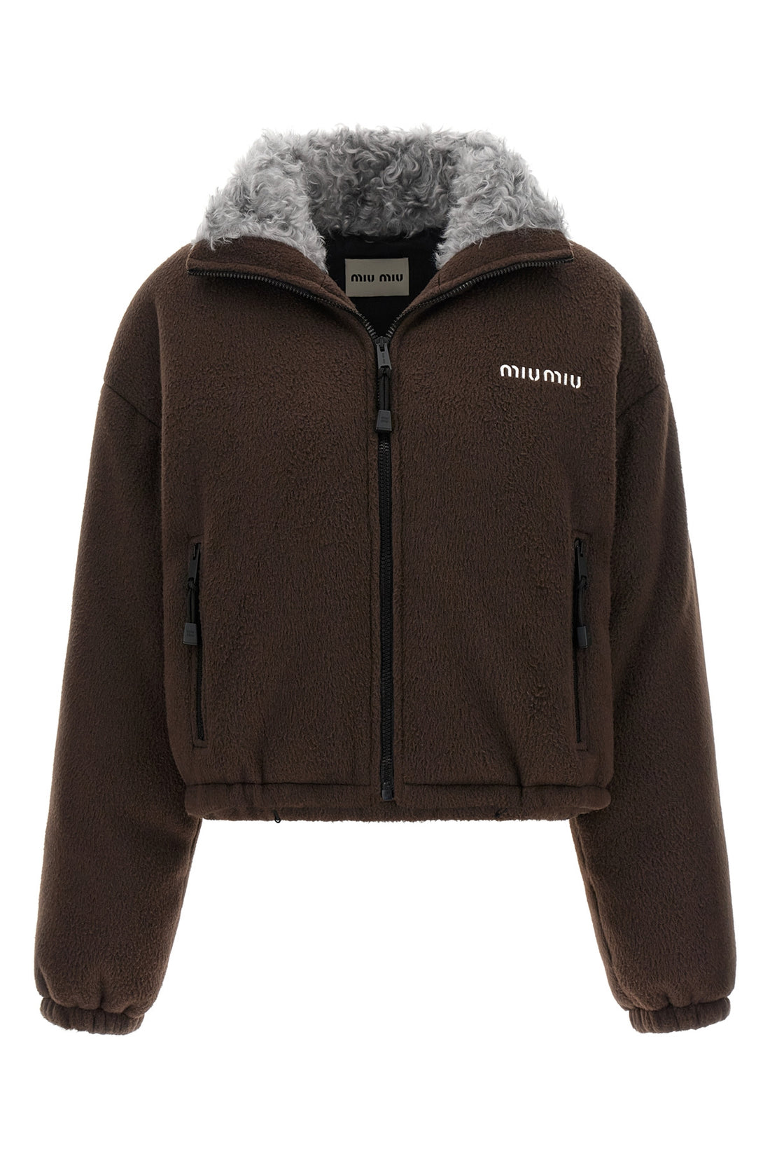 MIU MIU 38 fleece down jacket