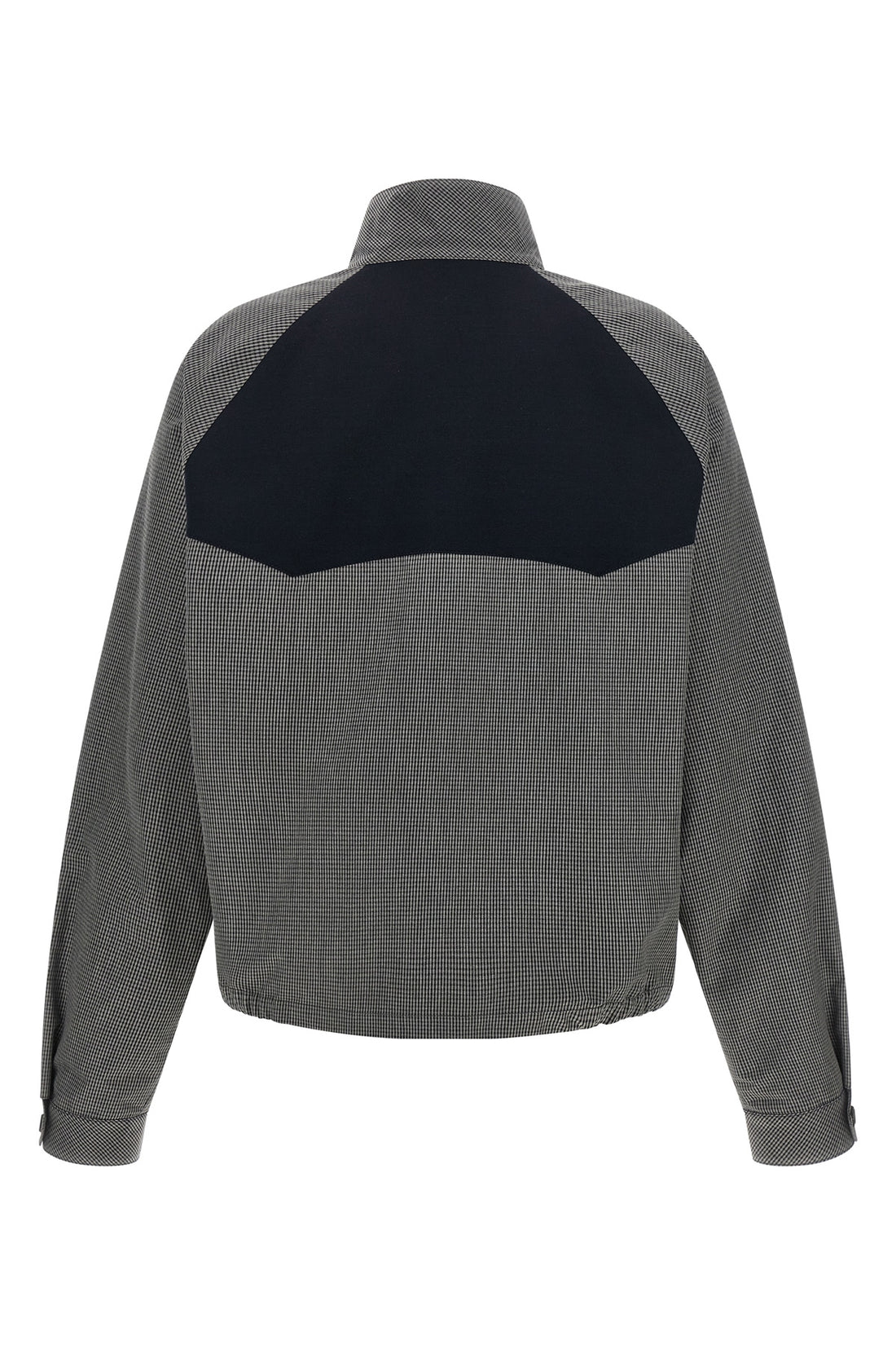 MIU MIU 40 check vichy patterned cotton blouson