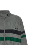tech silk blouson