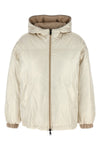 reversible nylon down jacket