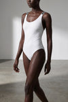 one-piece swimsuit in techno jersey