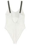 one-piece swimsuit in techno jersey